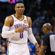 Illustration for article titled Russell Westbrook Dedicates Historic 20-20-20 Triple-Double To Slain Rapper Nipsey Hussle